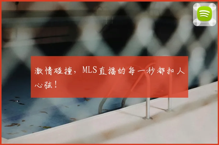 激情碰撞,MLS直播的每一秒都扣人心弦!